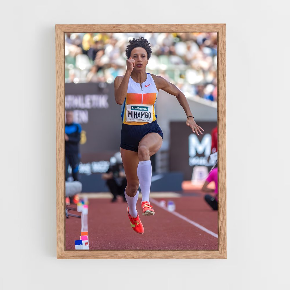Poster La Vitesse de l'Âme – affiche Athlétisme (vue 4)